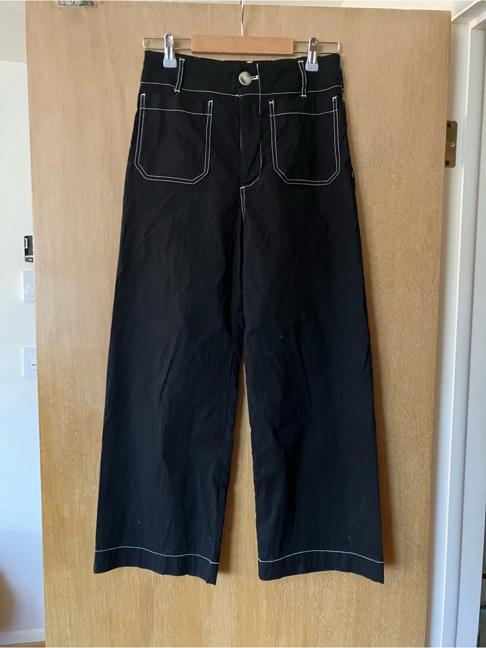 Maeve Colette Contrast Stitch Pants